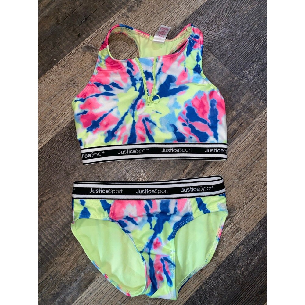 NWOT JUSTICE SWIM SZ10
